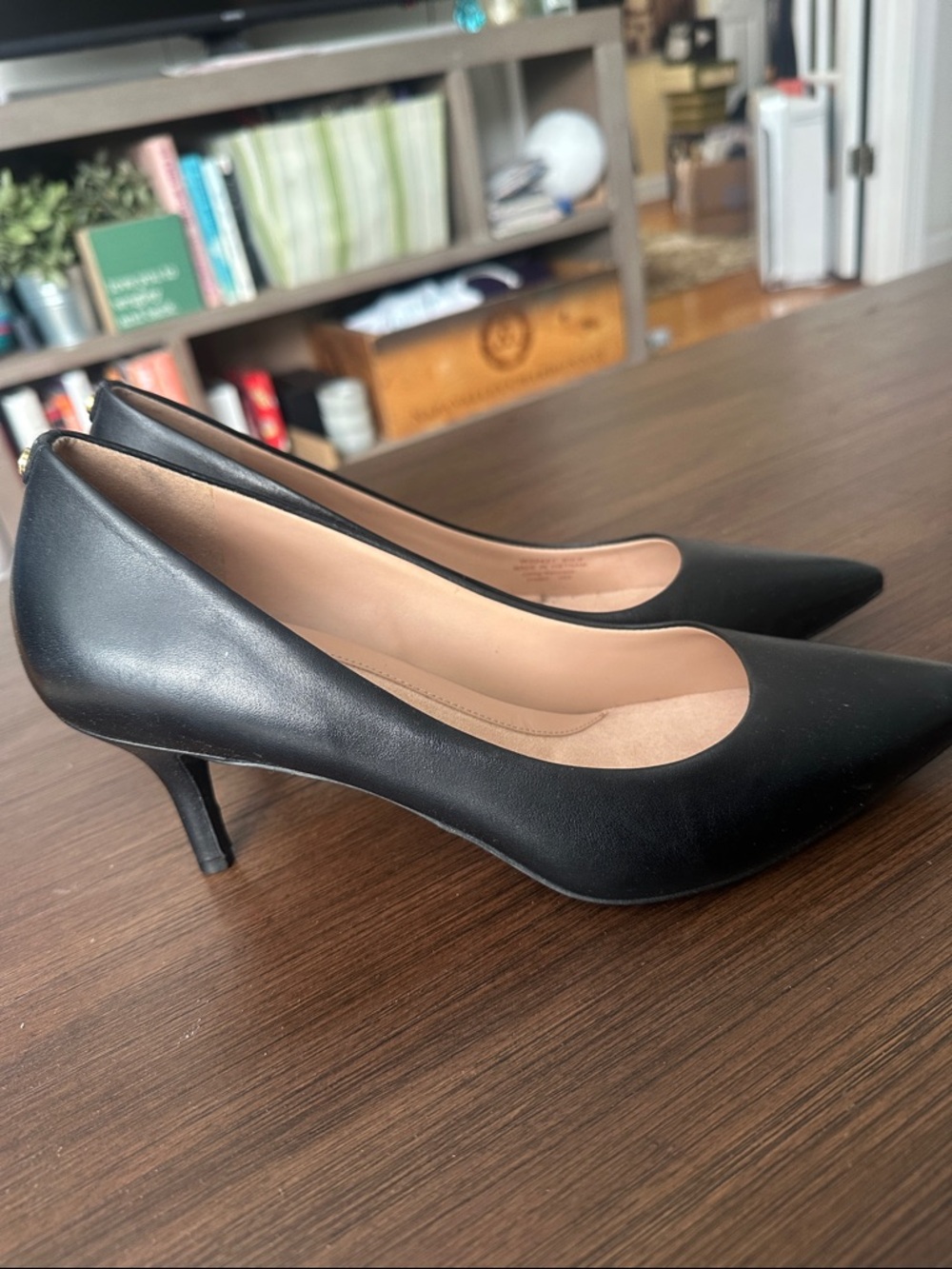 Brand New Cole Haan Go-To Janey Pointed-Toe Mid Heel Pumps